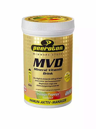PEEROTON | Getränkepulver MVD Mango/Papaya 300g | 